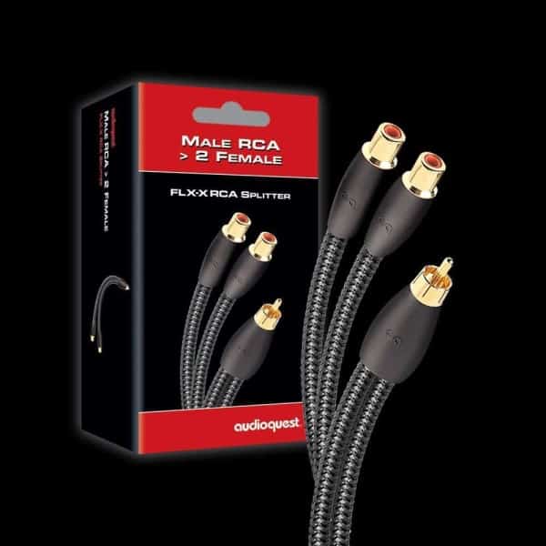 cablu subwoofer rca y audioquest m22f flx x, 15cm