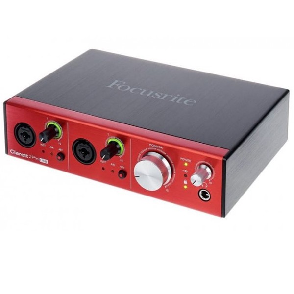 Focusrite Clarett 2Pre USB, Interfata Audio