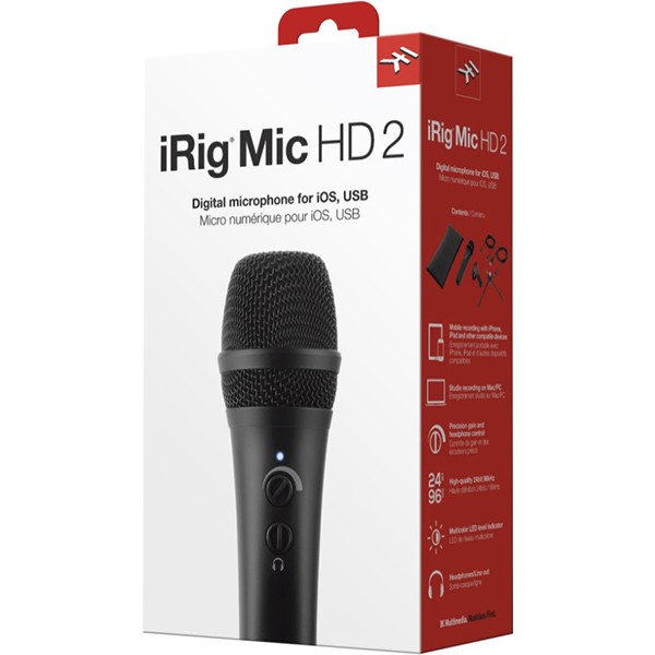 Microfon USB IK Multimedia iRig Mic HD 2