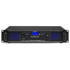 Amplificator digital Fenton FPL 1000, 2x500W, Bluetooth, USB