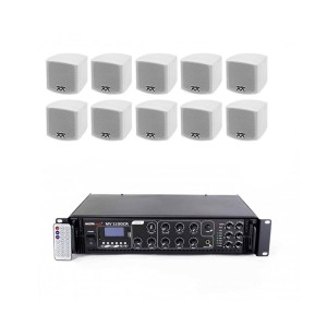 Sistem audio multizona 10 boxe albe Atmos Omni 10W