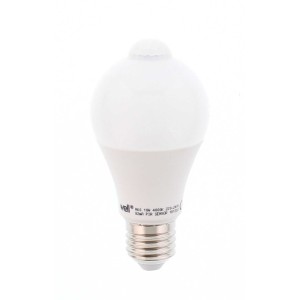 Bec LED cu Senzor de Miscare WELL 10W E27, Alb Neutru