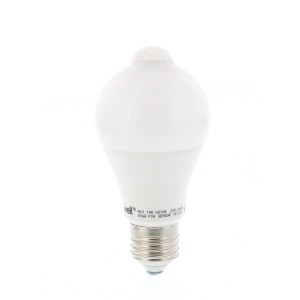 Bec LED cu Senzor de Miscare WELL 10W E27, Alb Rece