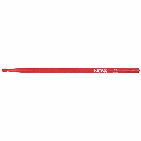 Bete Tobe Vic Firth 2BR Nova Hickory Wood Tip Red