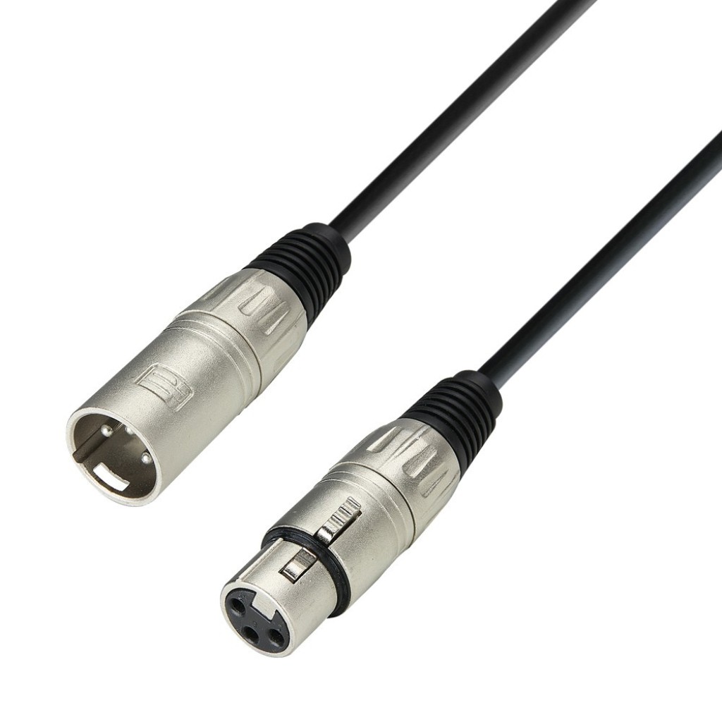 Cablu microfon XLR mamă la XLR tata Adam Hall Cables 3 STAR MMF 0300