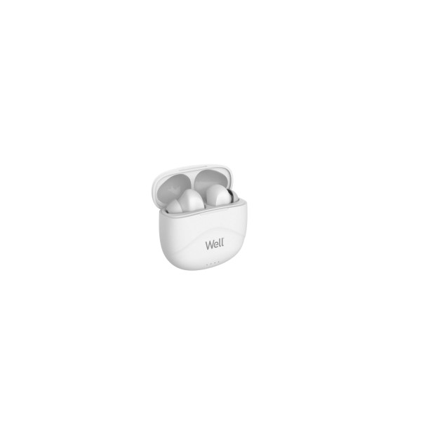 Casti Bluetooth TWS in-ear Well Ghost White