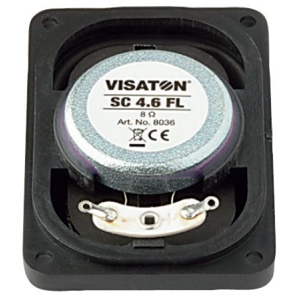 Difuzor plat Visaton SC 4,6 FL,8 ohm