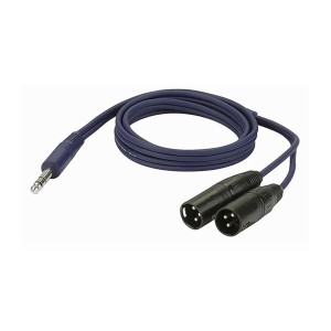 Cablu audio Y Jack-XLR 1,50 m, DAP Audio FL36150