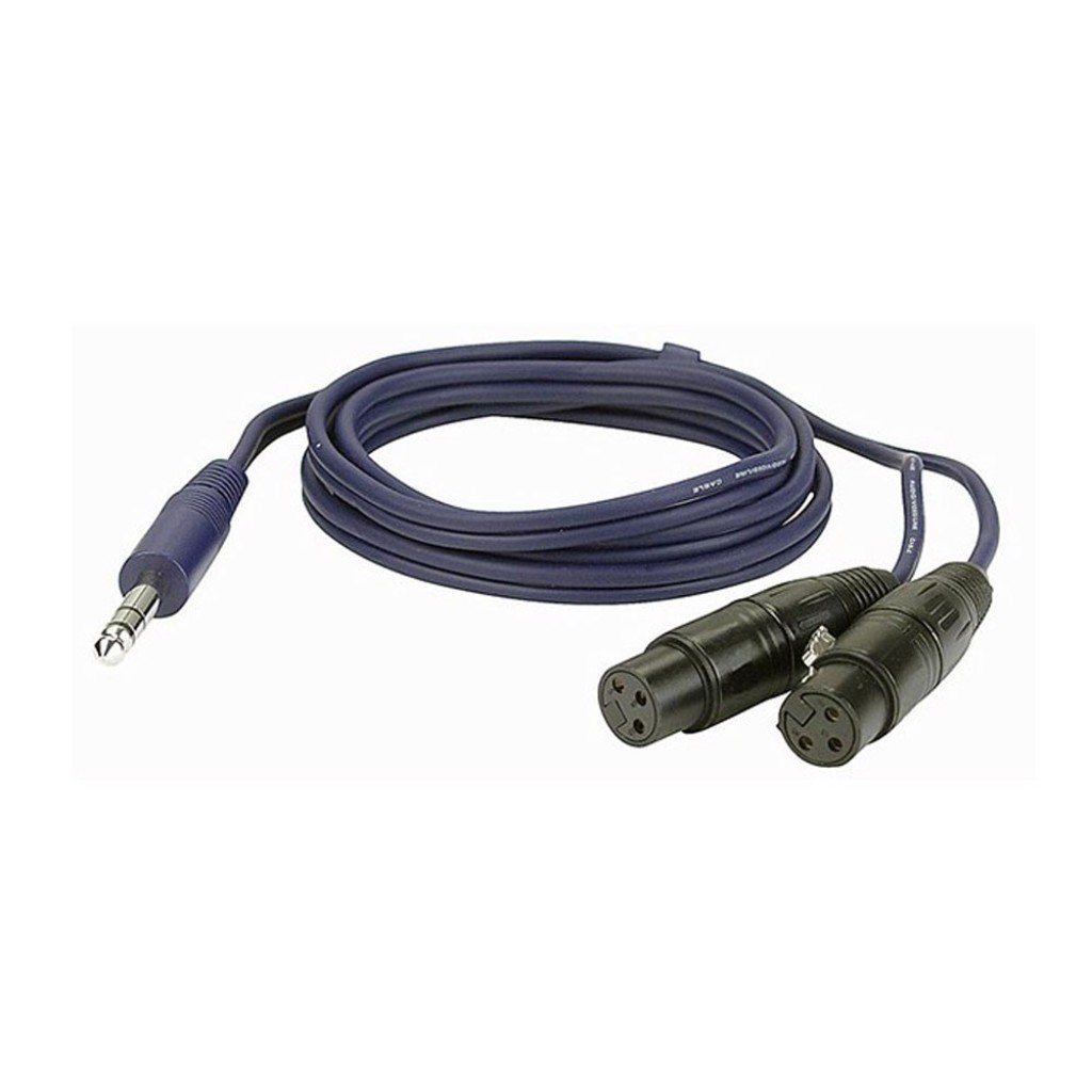Dap Audio FL37150, Cablu audio Y jack 6.3 - 2 XLR 1.5m
