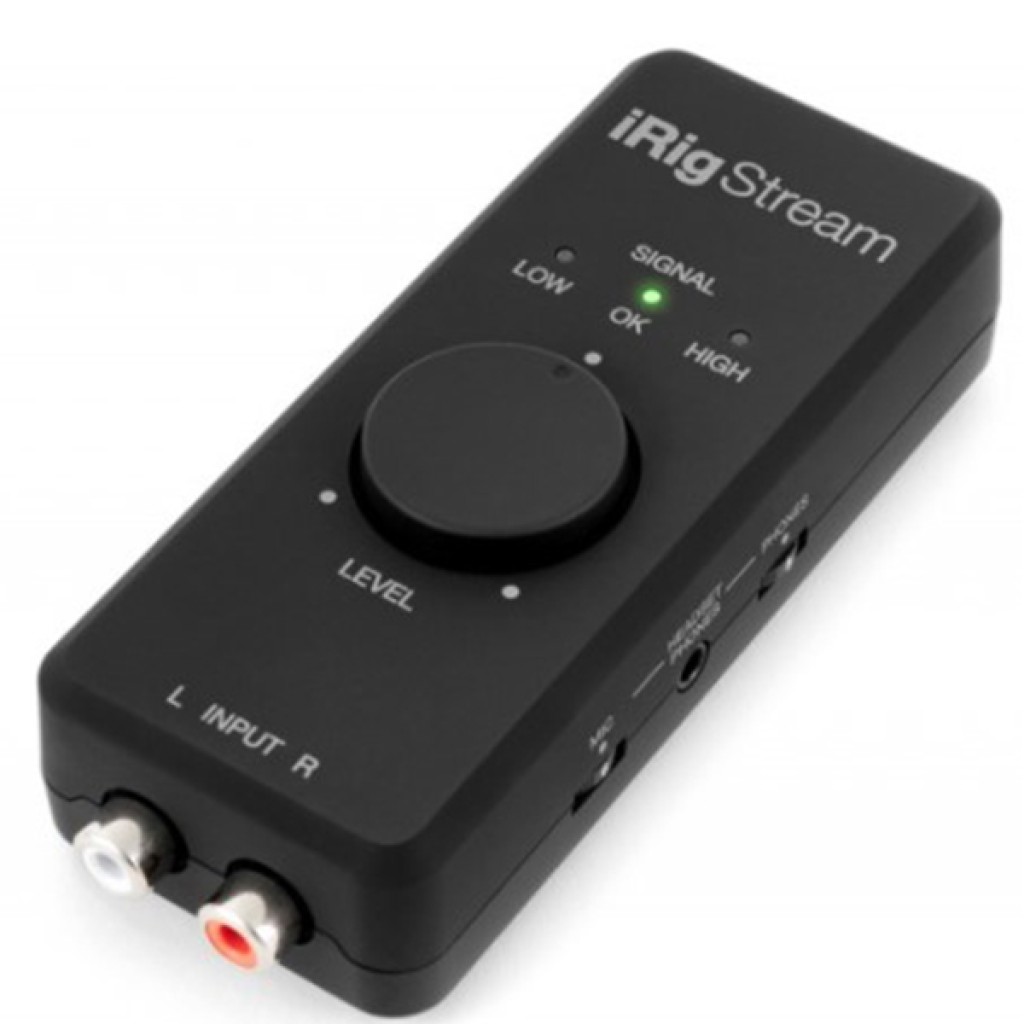 IK Multimedia iRig Stream, Interfata Audio