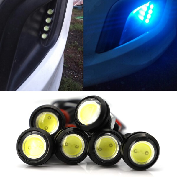 LED Auto de Tip Surub Albastru, 12V