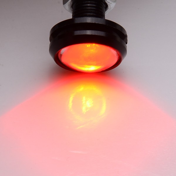 LED Auto de Tip Surub Rosu, 12V 1.5W