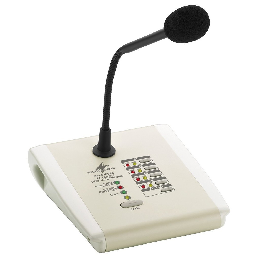 Microfon pentru instalatii de linie PA-4000RC