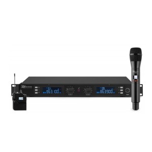 Power Dynamics PD632C, Set microfoane fara fir vocal de mana si lavaliera, PLL