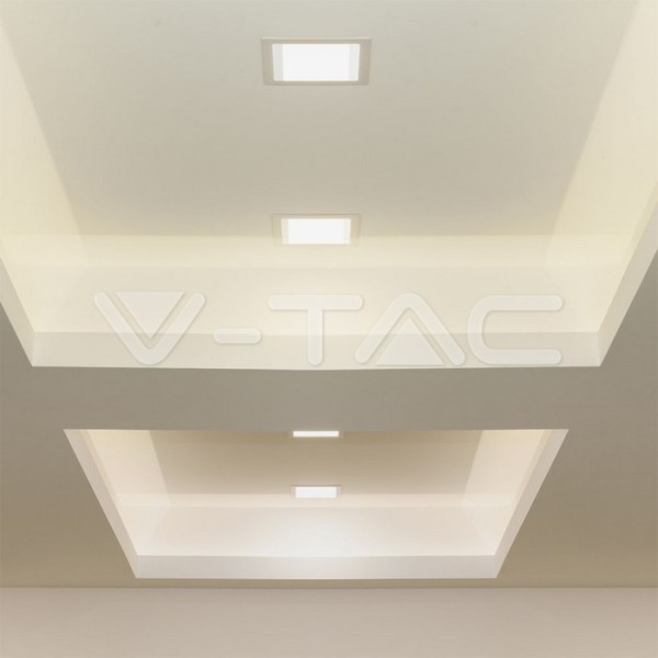 Panou LED V-TAC VT-1807 SQ, Alb Neutru
