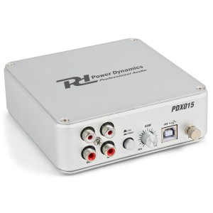 Preamplificator intrare Phono PDX015 Power Dynamics, cu software