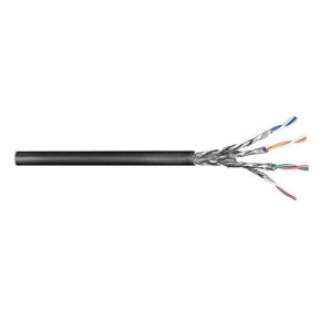 Cablu retea pentru exterior S/FTP cat.6 gri