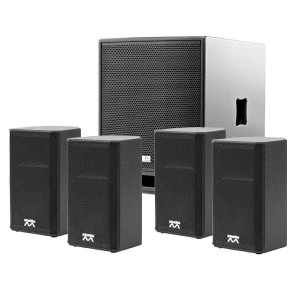 Sistem audio activ Acoustic Power 3, bas 15 inch, 4 boxe, 660W