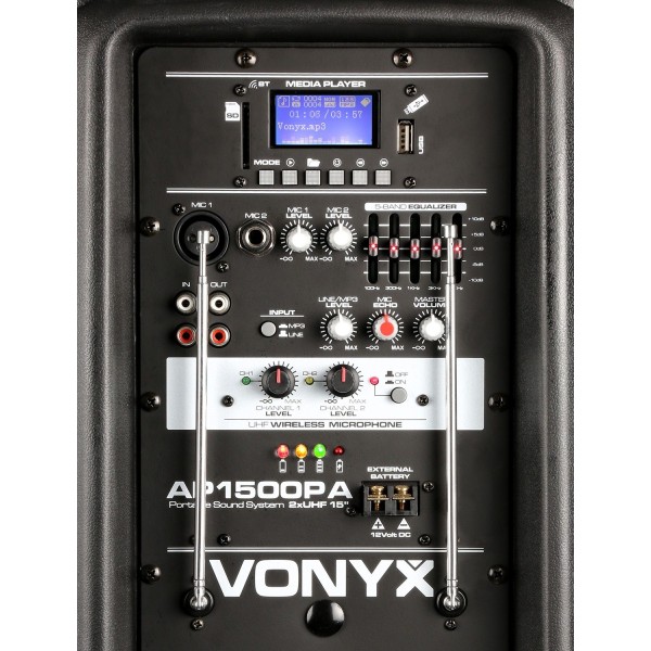 Boxa activa portablia Vonyx AP1500PA