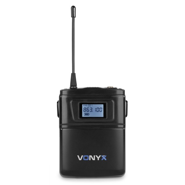 Sistem wireless headset si lavaliera Vonyx WM61B