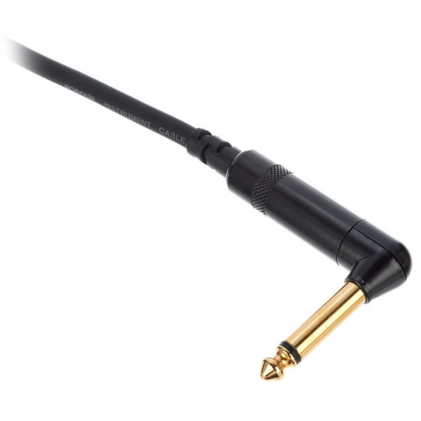 Cablu chitara Cordial CCI 3 PR, 3 m, conector jack cotit