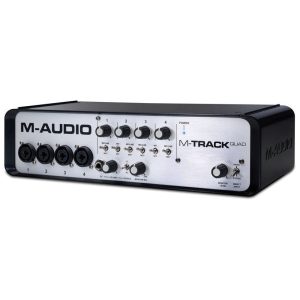 Placa Audio M-Audio M-Track Quad