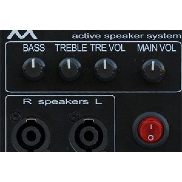 Sistem audio cu bas activ Atmos Omni 25 6.1 Negru