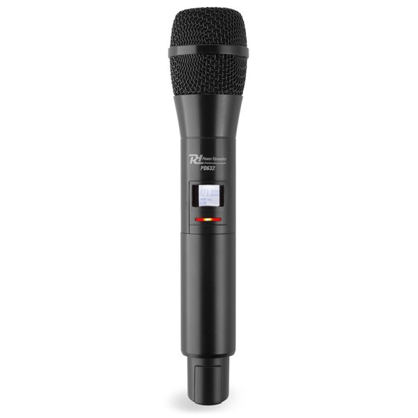 Power Dynamics PD632C, Set microfoane fara fir vocal de mana si lavaliera, PLL
