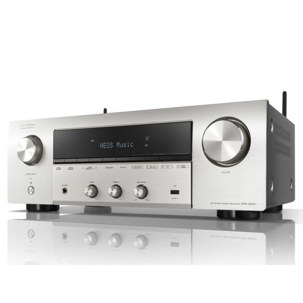 Receiver Stereo Denon DRA-800H Silver