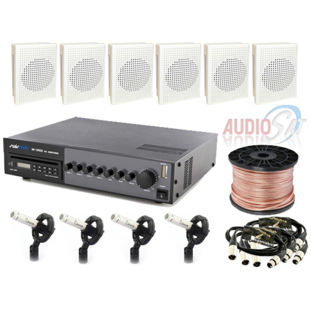 Sistem sonorizare Biserica A5, CD, USB