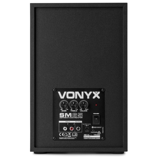 Set monitoare de studio active Vonyx SM65, 90W RMS