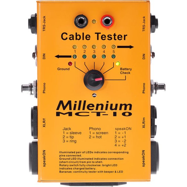 Tester Cabluri Audio Millenium MCT-10