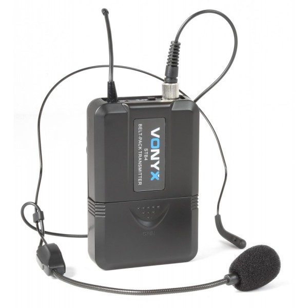 Set microfon wireless vocal-headset, Vonyx WM73C