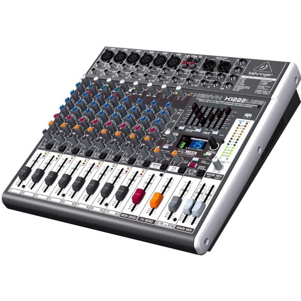 XENYX X1222USB - Mixer audio  BEHRINGER