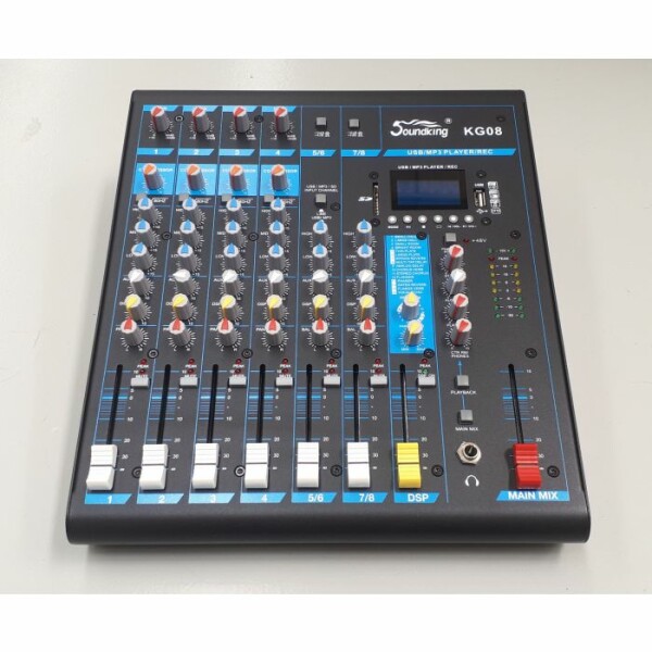 soundking kg08, mixer audio analogic cu usb player