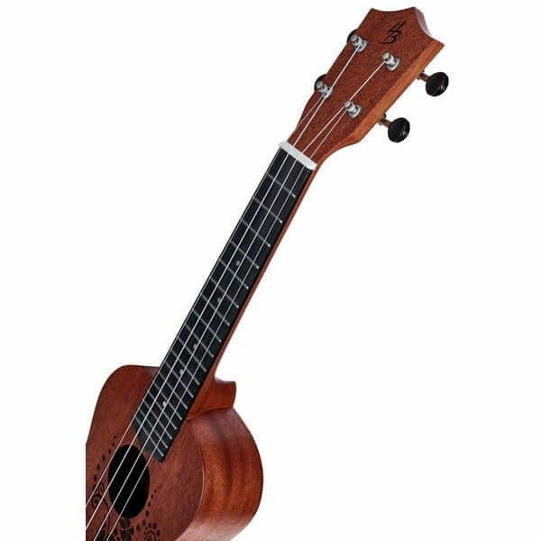 ukulele concert harley benton kahuna c flower