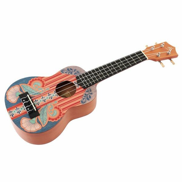 ukulele sopran harley benton world s vintage