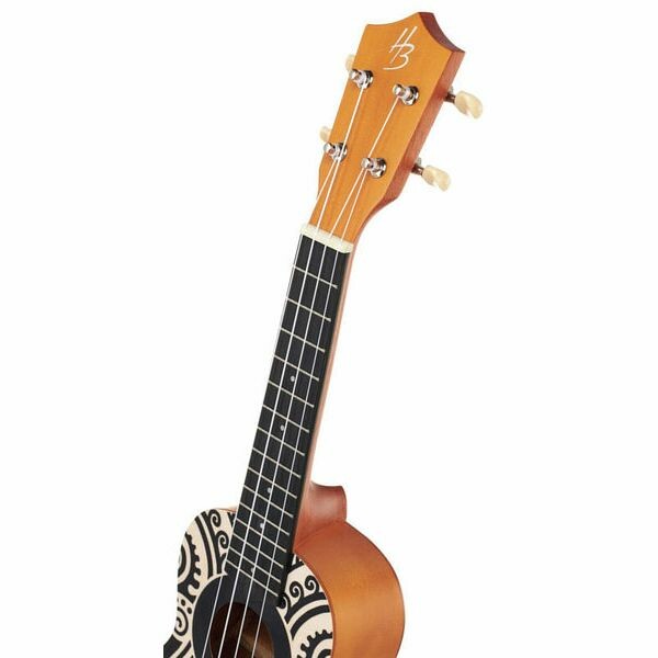 ukulele sopran harley benton world s mahori