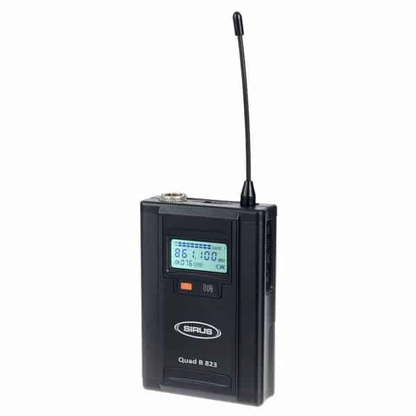 set microfoane wireless sirus quad r + 2h + 2b 823 bundle