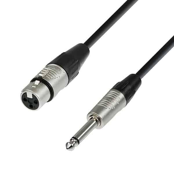 Cablu Microfon XLR Jack Adam Hall Cables 4 STAR MFP 0150