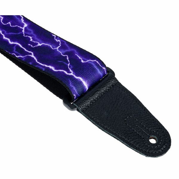 curea chitara electrica levys poly strap 2" purple