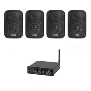 Kit Sonorizare Terasa cu amplificator bluetooth