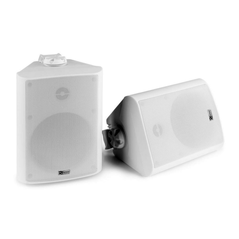 Set boxe interior exterior Power Dynamics BC50V White