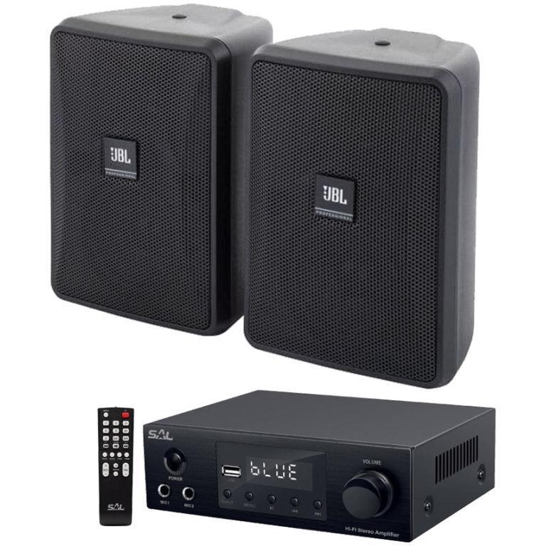 sistem stereo jbl control 23 1 bk ns15g, sonorizare terasa, bluetooth