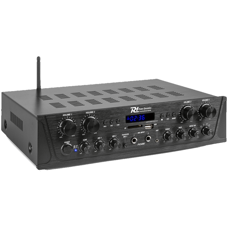 Amplificator Power Dynamics PV240BT, 4x100W, multiroom,