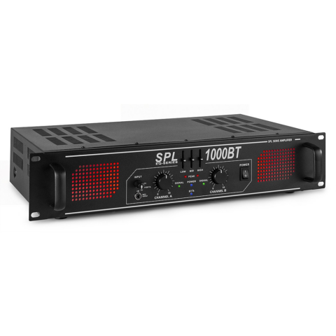 Skytec SPL 1000BT, Amplificator audio 2x500W, Eq, bluetooth