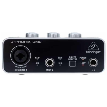 interfata audio behringer um2 u phoria