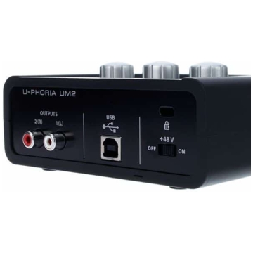 interfata audio behringer um2 u phoria