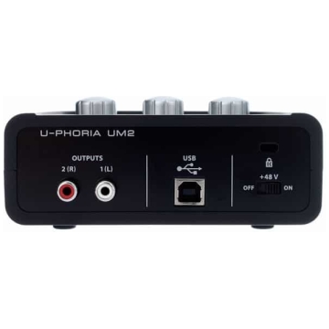 interfata audio behringer um2 u phoria