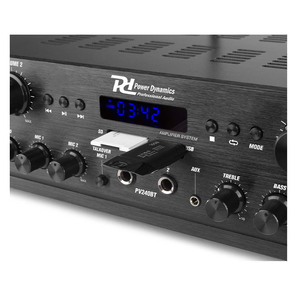 pv240bt, amplificator fata